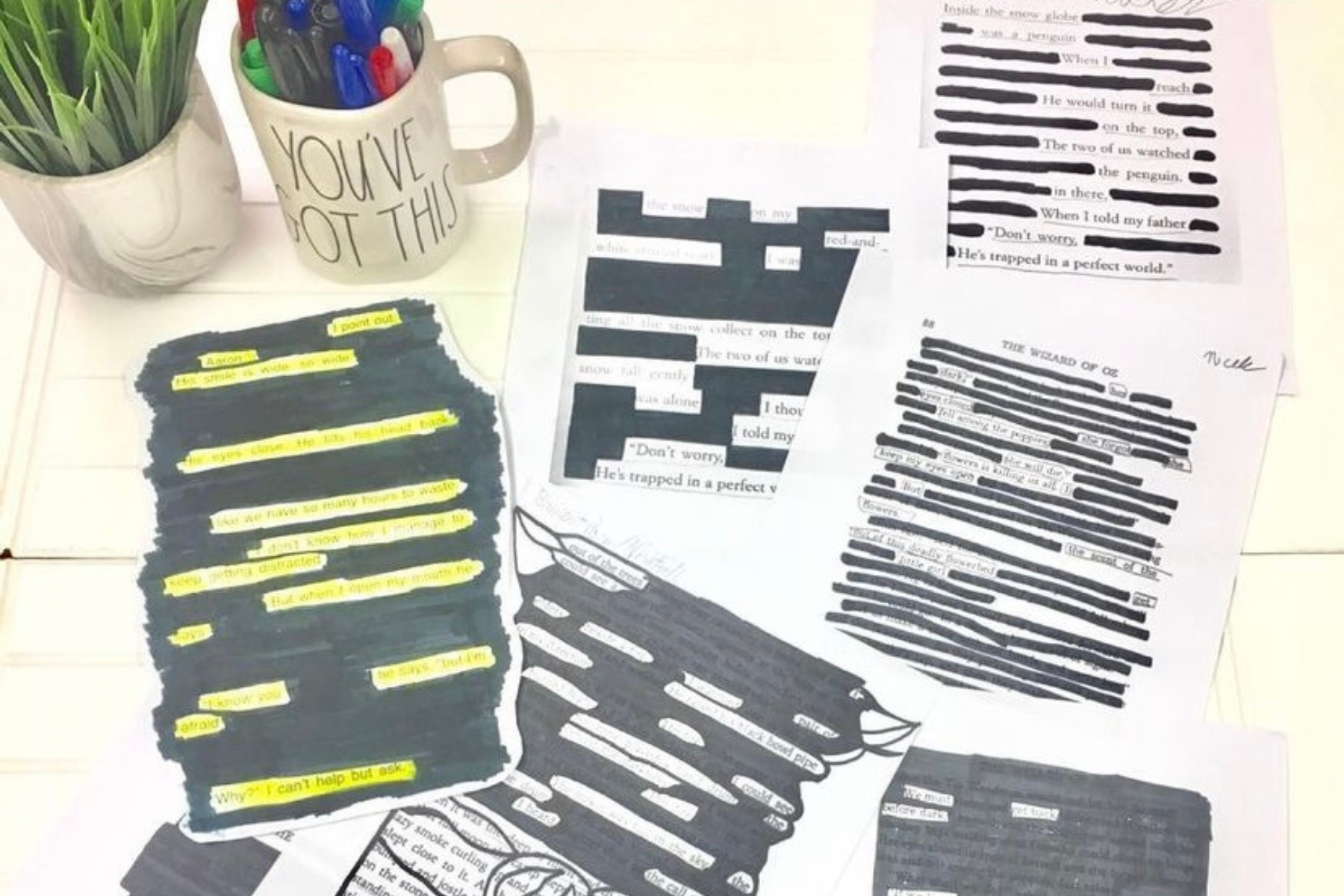 Found Poetry Methods To Engage Reluctant and Struggling Writers